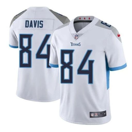 Men Tennessee Titans #84 Corey Davis Nike White Vapor Limited NFL Jersey->tennessee titans->NFL Jersey